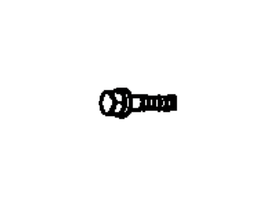 Toyota 90119-08658 Bolt, With Washer
