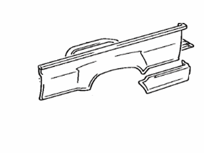 Toyota 65636-89104 Wheelhouse