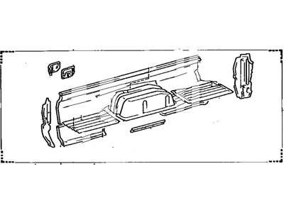 Toyota 65500-89203 Side Panel