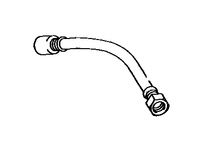 Toyota 23091-35020 Hose,  Fuel Pump