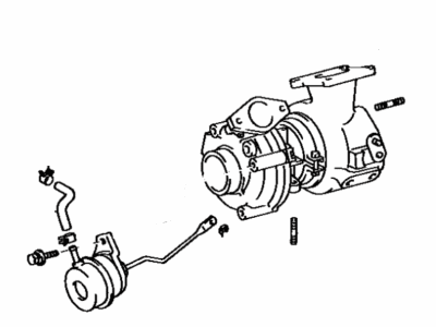Toyota Pickup Turbocharger - 17201-54030