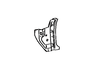 Toyota 61102-89128 Side Panel
