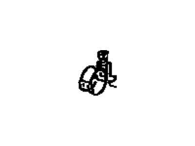 Toyota 90467-26002 Clamp Or Clip(For Air Injection System Hose)