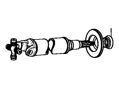 Toyota 37342-30010 Deflector, Propeller Shaft Dust