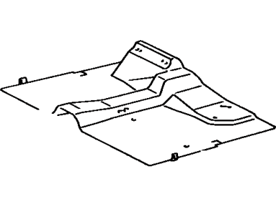 Toyota 58540-89126-06 Mat Assembly, Rear Floor