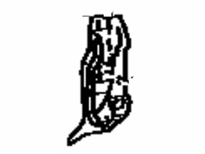 Toyota 65562-89111 Rear Post