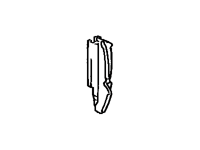 Toyota 65506-89101 Rear Post