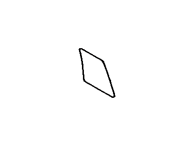 Toyota 64814-89108 Glass,  Back Window Corner,  LH