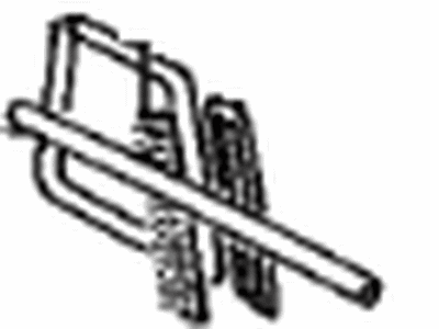 Toyota 64833-89105 Weatherstrip