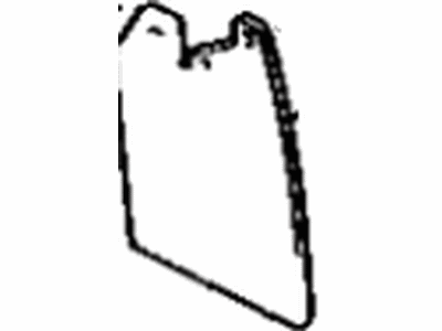 Toyota Pickup Mud Flaps - 76621-39055