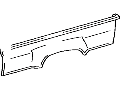 Toyota 65314-89114 Bed Floor