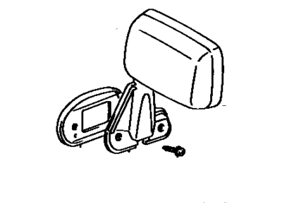 Toyota Pickup Car Mirror - 87910-89126