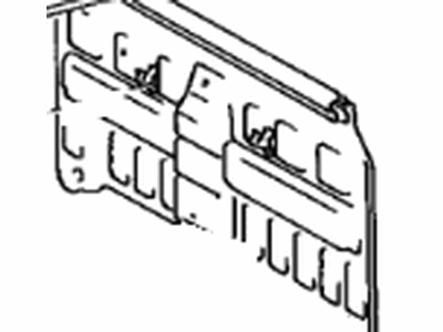 Toyota 64101-89120 Cab Back