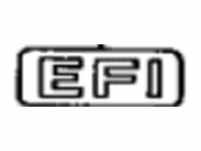 Toyota Pickup Emblem - 75371-89102