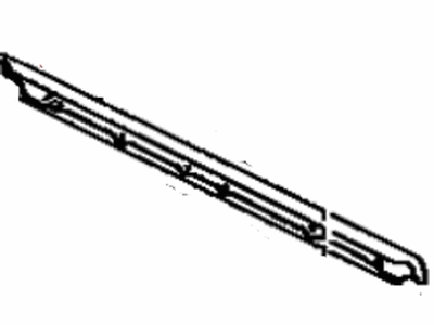 Toyota 65241-89116 Rear Sill