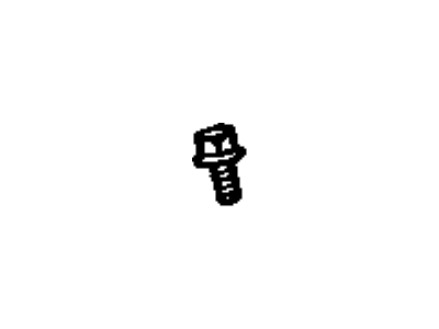 Toyota 90119-06399 Bolt, With Washer