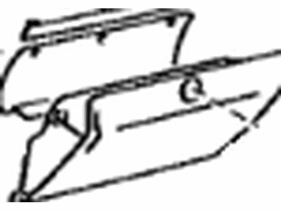 Toyota 55548-89103 Rear Cover