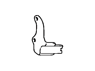 Toyota 17571-38090 Bracket,  Exhaust Pipe Front (For Front)