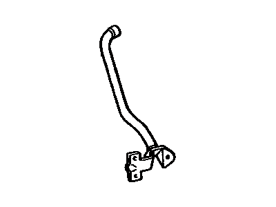 87902-60050 Toyota Support, Rear View Outside Mirror, Passenger Side Illustration 1 of 1