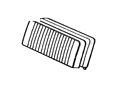 Toyota 71073-90358 Cover Assembly, Seat Back, Front
