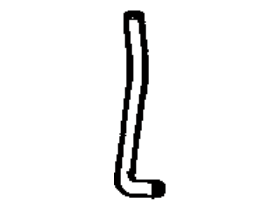 Toyota 95311-07019 Hose, Fuel(For Fuel Expansion Tank)