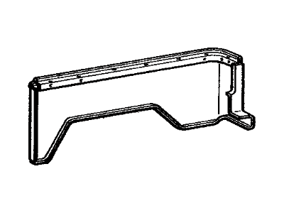 Toyota 61601-60011 Panel Assembly, Rear Body Side, Passenger Side