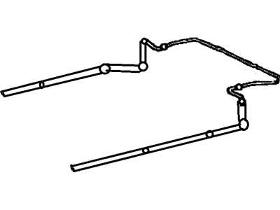 Toyota 82210-60042 Harness Assembly, Wiring Cowl To Headlamp