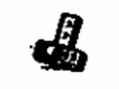Toyota 66410-90351 Hinge, Rear Seat Back Frame, Passenger Side
