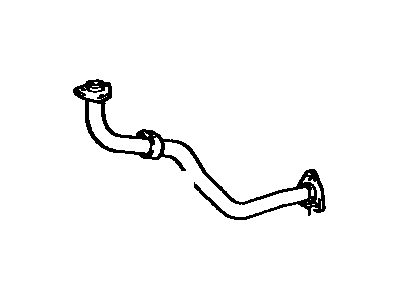 Toyota Land Cruiser Exhaust Pipe - 17401-61010
