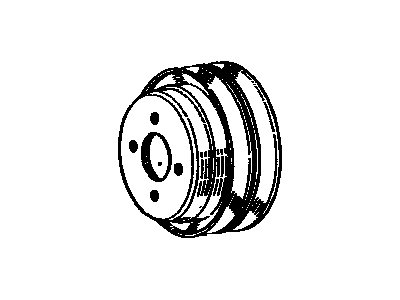 Toyota 16173-61070 Pulley