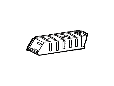 Toyota 61631-90352 Panel, Quarter Wheel House, Passenger Side