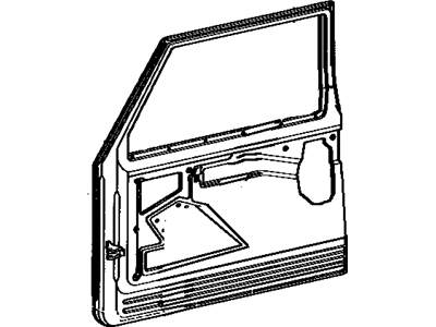 Toyota 67002-90301 Panel Sub-Assembly, Front Door, Driver Side