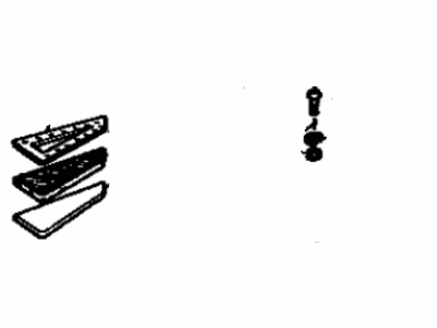 Toyota 51790-60011 Step Assembly, Front, Driver Side