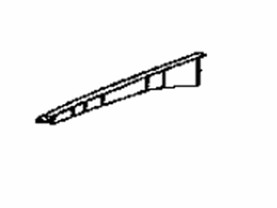 Toyota 53734-33030 Member,  Front Apron To Cowl Side,  Lower Front LH