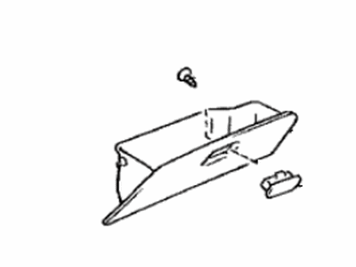 Toyota 55501-33080-B0 Door Assy,  Glove Compartment