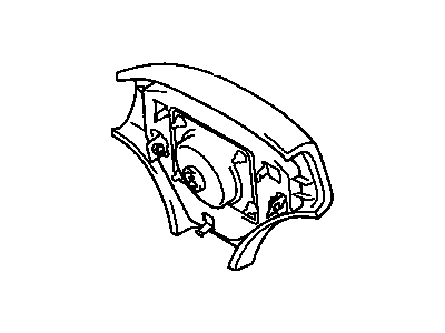 Toyota 45130-33330-B0 Driver Inflator Module