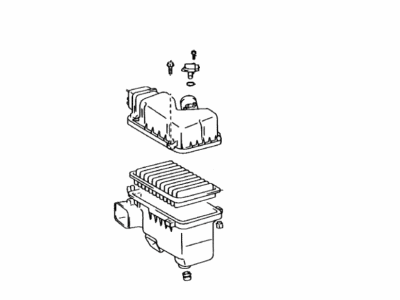 Toyota 17700-20170 Cleaner Assembly, Air