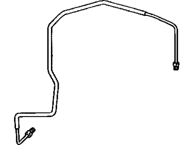 Toyota 31481-33050 Tube,  Clutch Master Cylinder To Flexible Hose