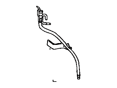 Toyota 35013-33110 Tube Sub-Assy,  Transmission Oil Filler
