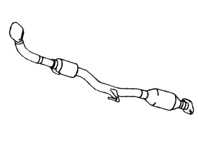 Toyota Catalytic Converter - 17410-0H130