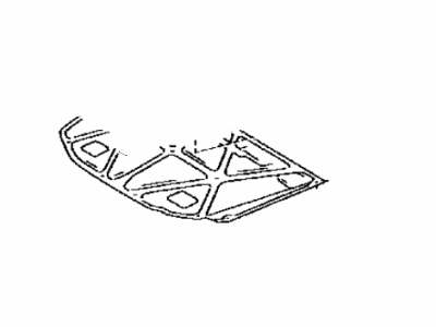 Toyota 53341-33080 Insulator,  Hood