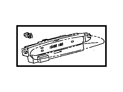 Toyota 83910-33120 Clock Assy