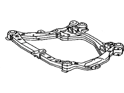 Toyota 51100-33070 Frame Assy,  Front