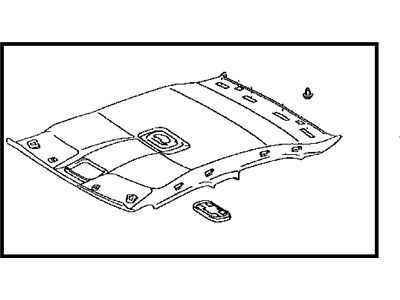 Toyota 63310-33390-A0 Headlining Assy,  Roof