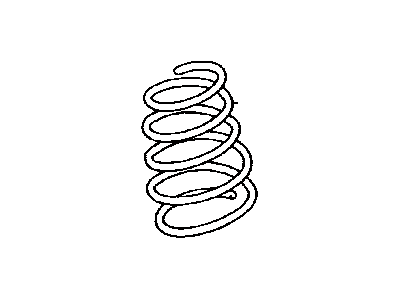Toyota 48131-3T221 Spring,  Front Coil,  LH