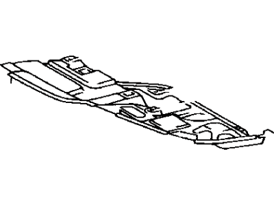 Toyota 51442-33030 Cover,  Engine Under,  LH