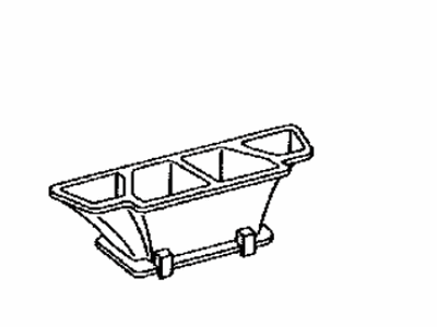 Toyota 55990-33010 Nozzle Assembly, Defroster, Lower
