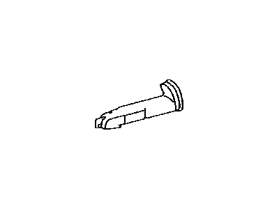 Toyota 55824-33010 Duct,  Heater To Foot,  NO.3