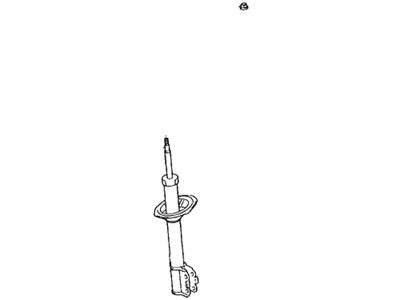 Toyota 48510-80117 Absorber Assy,  Shock,  Front RH