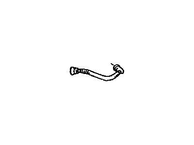 Toyota 77404-33060 Hose,  Fuel Tank Vent